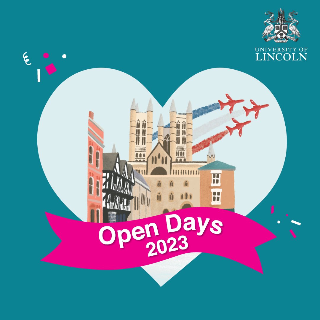 There is still time to book your place and attend one of our summer Open Days! #LoveLincoln 💙 
 🗓️ 7 July 
 🗓️ 8 July 
 🗓️ 23 September  
Find out more: lncn.ac/visit