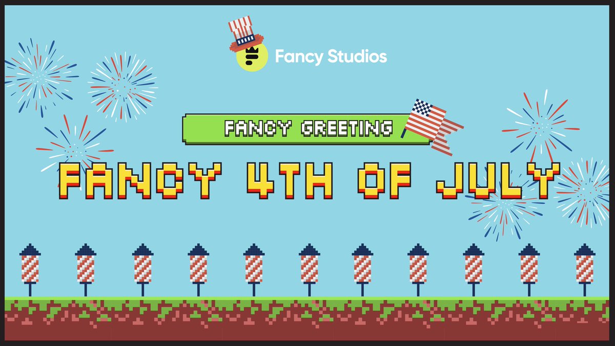 🎆 Happy 4th of July, everyone! 🇺🇸✨ Join us at Fancy Studios as we celebrate the land of the free and the home of the brave. May your day be filled with fireworks, BBQs, and cherished moments with loved ones. Let's honor the spirit of independence!  🎇 #Happy4th