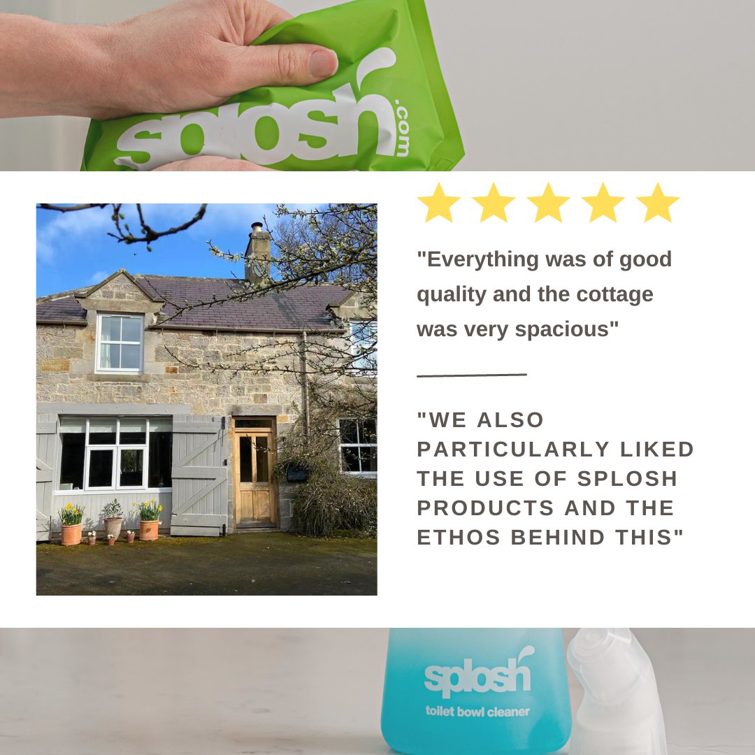 Own a holiday let? Thought about providing eco-friendly products for your guests? We've received amazing feedback from Jane who hosts this gorgeous holiday cottage shorturl.at/jVZ78 @airbnb We offer 10% discount for business customers! #airbnb  #holidaycottage #ecofriendly