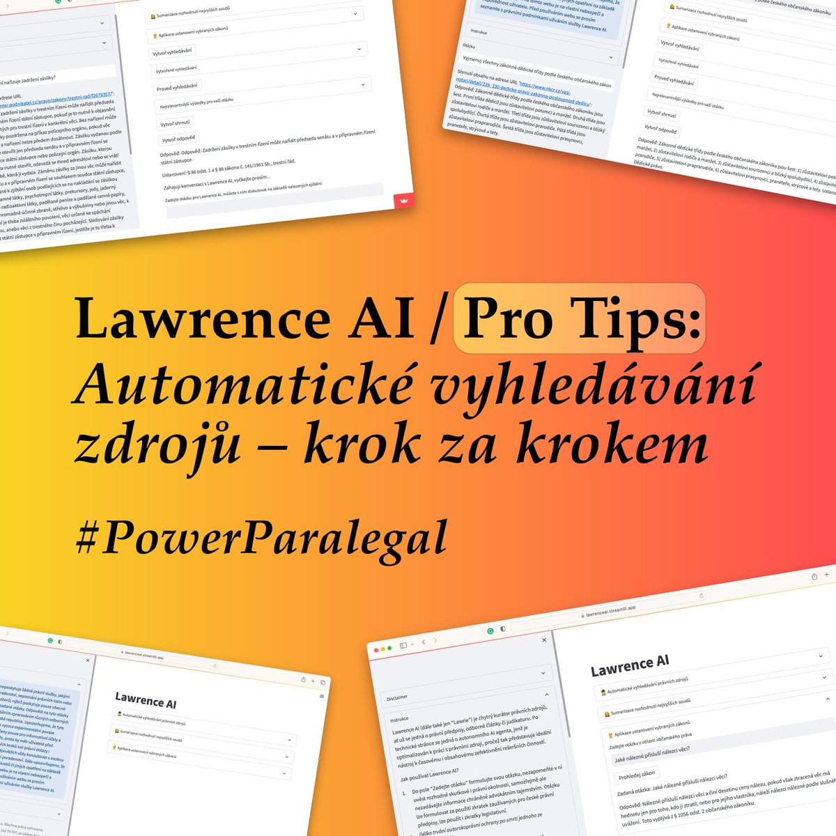 SaulGPT's tweet image. Kvalitní zdroje jsou klíčem k úspěšnému vyřešení zadaného právního problému a jejich hledání je samou podstatou právní rešerše. Každý většinou začínáme na Googlu, proč to ale nezkusit s AI? 🤖 Celý průvodce ve vlákně! 🧵 #PowerParalegal #LegalTech #LegTech #AI #Pravo