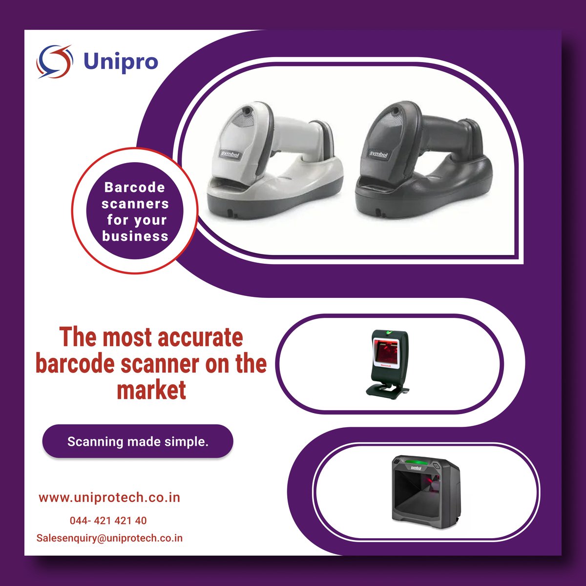 Boost Efficiency and Accuracy with Unipro's Barcode Scanner! 🌟
Tired of manual data entry errors and slow processes? Unipro Barcode Scanner is here to revolutionize your business operations! #handheldbarcodescanner
#industrialbarcodescanner #mobilebarcodescanner #wirelessbarcode