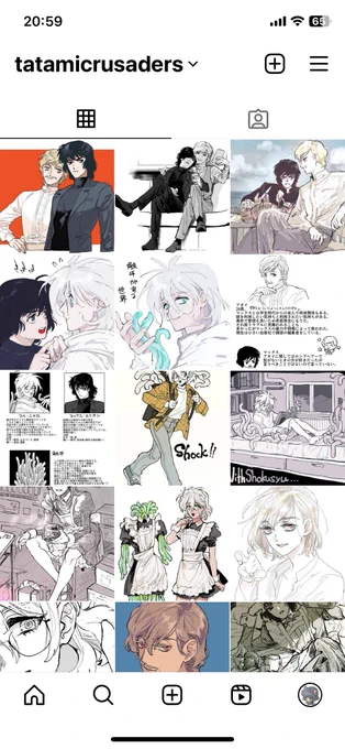 https://t.co/bzyu1uEjWV Instagram アカオリジナル絵をメインで載せてますー 