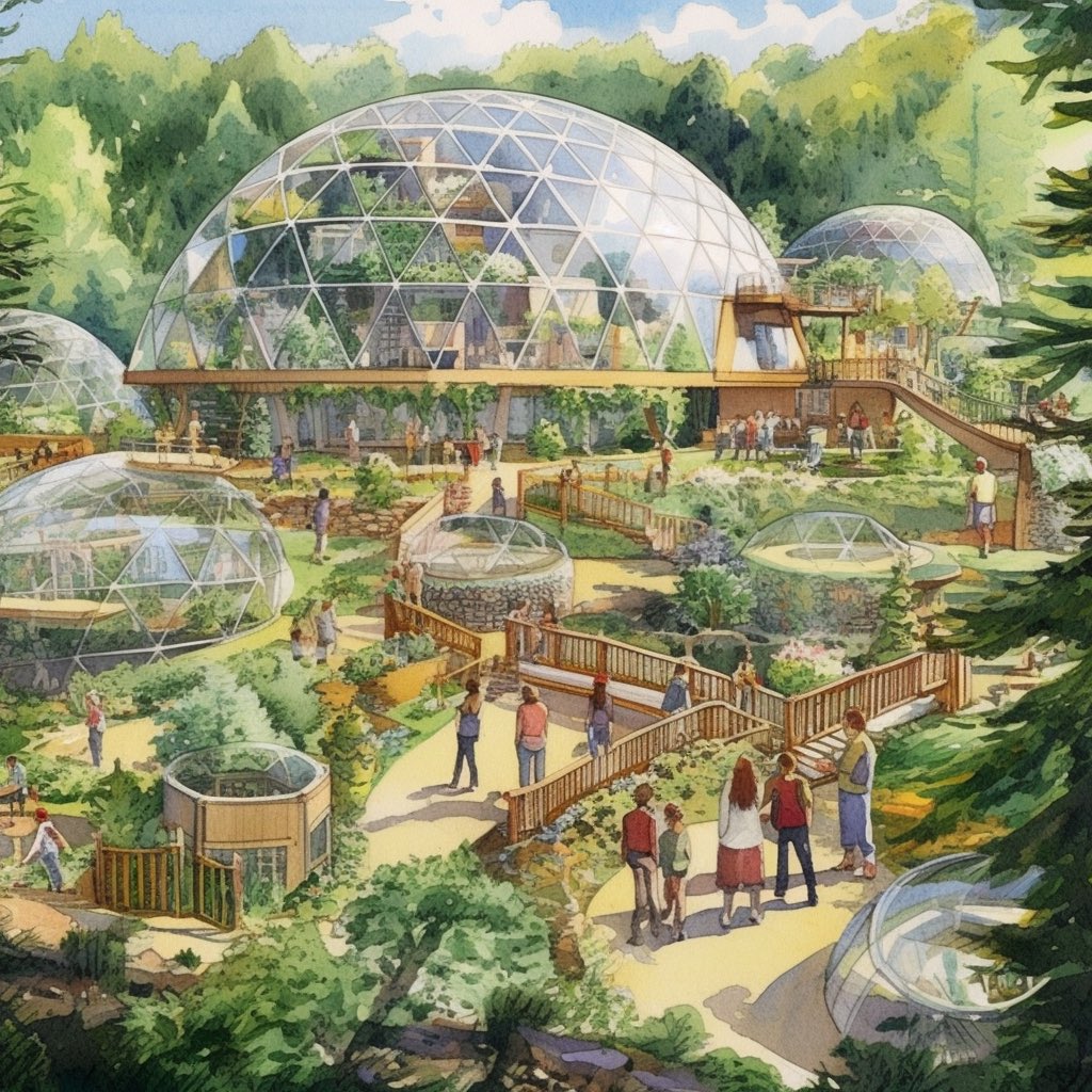 we_areregens's tweet image. How about a complete reimagining of the idea of living centers? 

Let's build ecosystems instead of economically-driven housing centers that prioritize just looking "green".