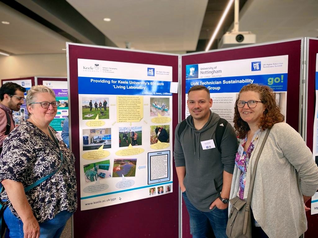 GGEtechnician's tweet image. Today the technicians of @KeeleGGE have travelled to @warwickuni for #HETS23. Look out for our poster on providing for @KeeleUniversity&apos;s #Livinglab