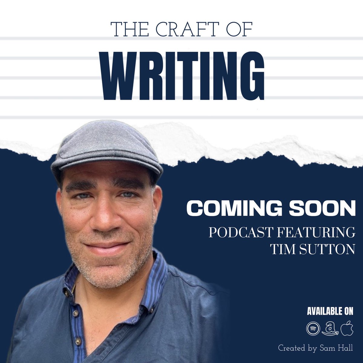 SamuelJHall's tweet photo. Thrilled to have interviewed composer, lyricist, musical director and MAGICIAN @TimSuttonMusic 📝 🎩
It’s a fantastic and detailed episode containing muchos wisdom.
Out this Friday!
#TheCraftOfWriting https://t.co/hE0UjhpDOm