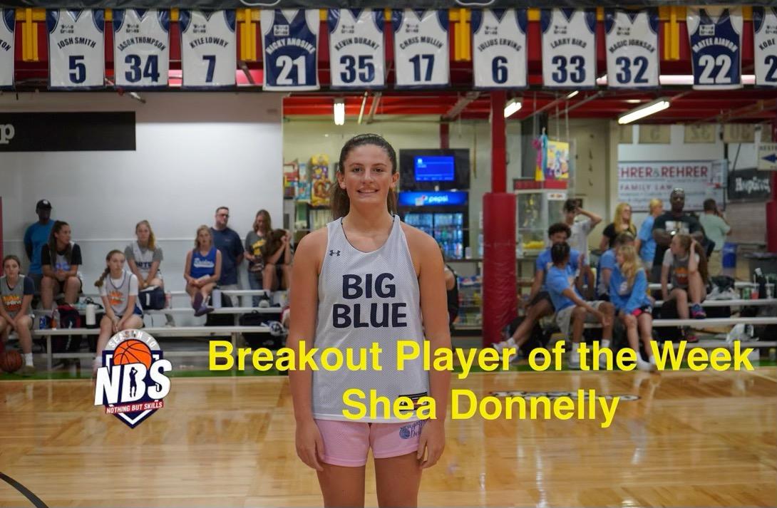 If your a college coach and don't  know '25 Shea Donnelly  of UNITED 16 ... you are sleeping and not on top of your game and you better read the CHEAT SHEET in detail not scan it...remember  last year? She is better now!!!