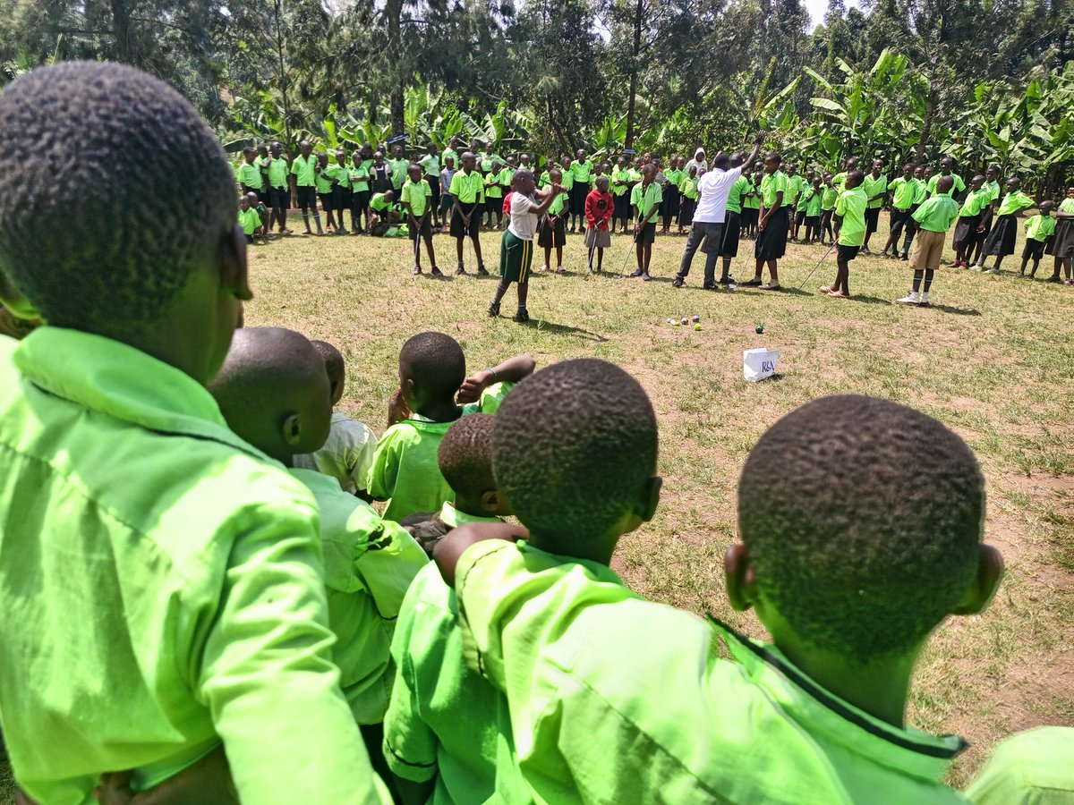 AfriyeaGolf's tweet photo. Today @AfriyeaGolf Academy,  we continued our grassroots golf development program in school and it was a delightful experience as we discovered more enthusiastic young golf learners the opportunity to provide them with a thorough introduction to the game of golf, and as well-received by every student. Their enthusiasm and enjoyment made the experience even more fulfilling for us.
Growing The Game
@RandA @SkySportsGolf @CNNLivingGolf @BBCAfrica @FoxNews @GolfChannel @itvnews @GBNEWS