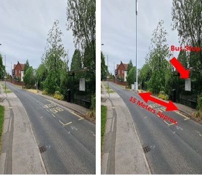 MarcusCoplious's tweet photo. @yorkbus you aware of the 5G mast plans in v close proximity to a stop on Tad Rd, Copmanthorpe? Potentially serious visibility issue for people waiting and crossing from the stop. See mockup. Please take a look at the planning link before 21sy July?
https://t.co/16nYoOn1f7 https://t.co/uvTLqkAtYt