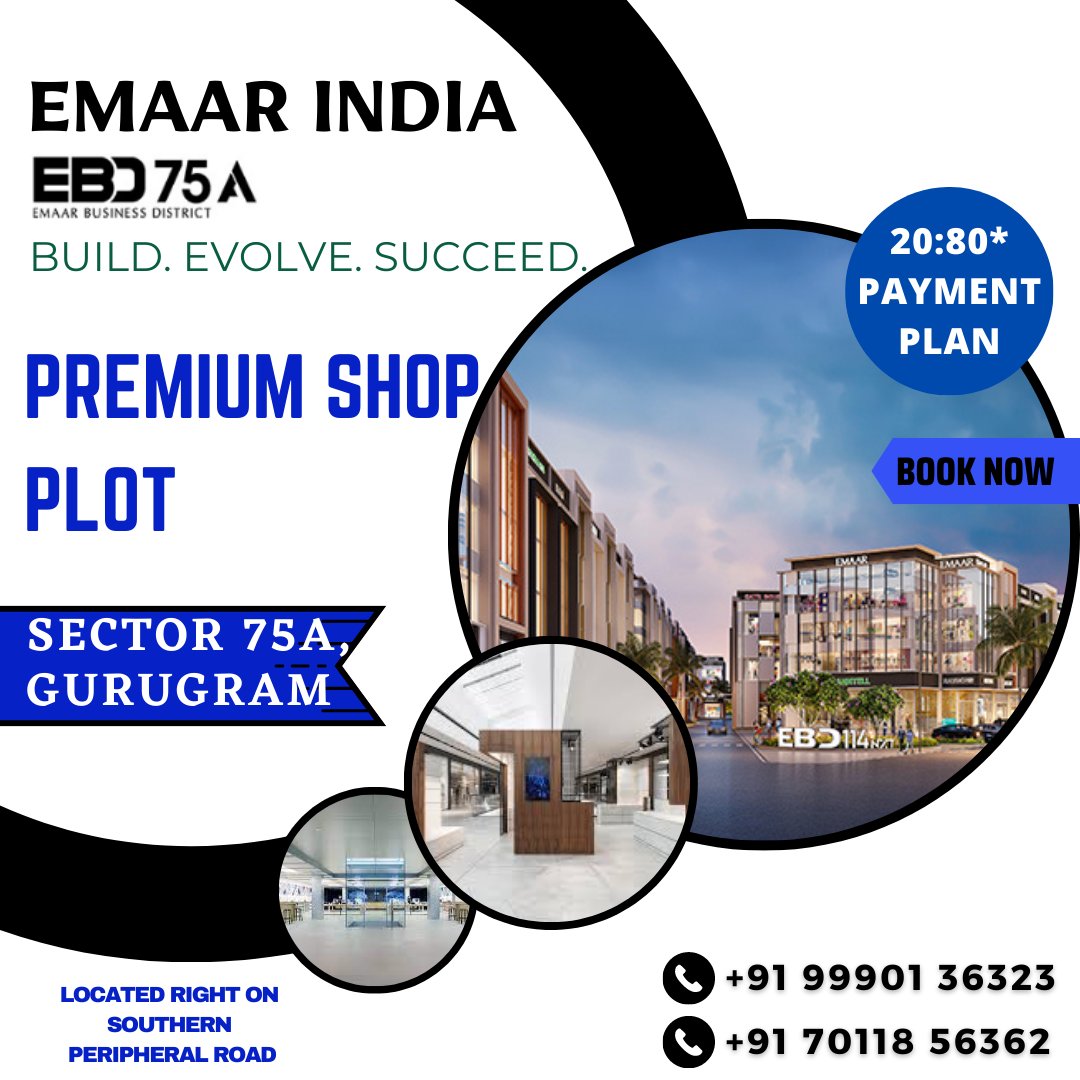 MNCProbuild's tweet photo. Discover luxury living at its finest in Emaar India at Sector 75A Gurugram, nestled right on Southern Peripheral Road.
Introducing our newest offering EBD 75A - a dream come true.
Contact us at +91 99901 36323 &amp; +91 7011856362.
#EmaarIndia #EmaarIndiaGurugram #mncprobuildpvtltd https://t.co/ltmLalhc7M