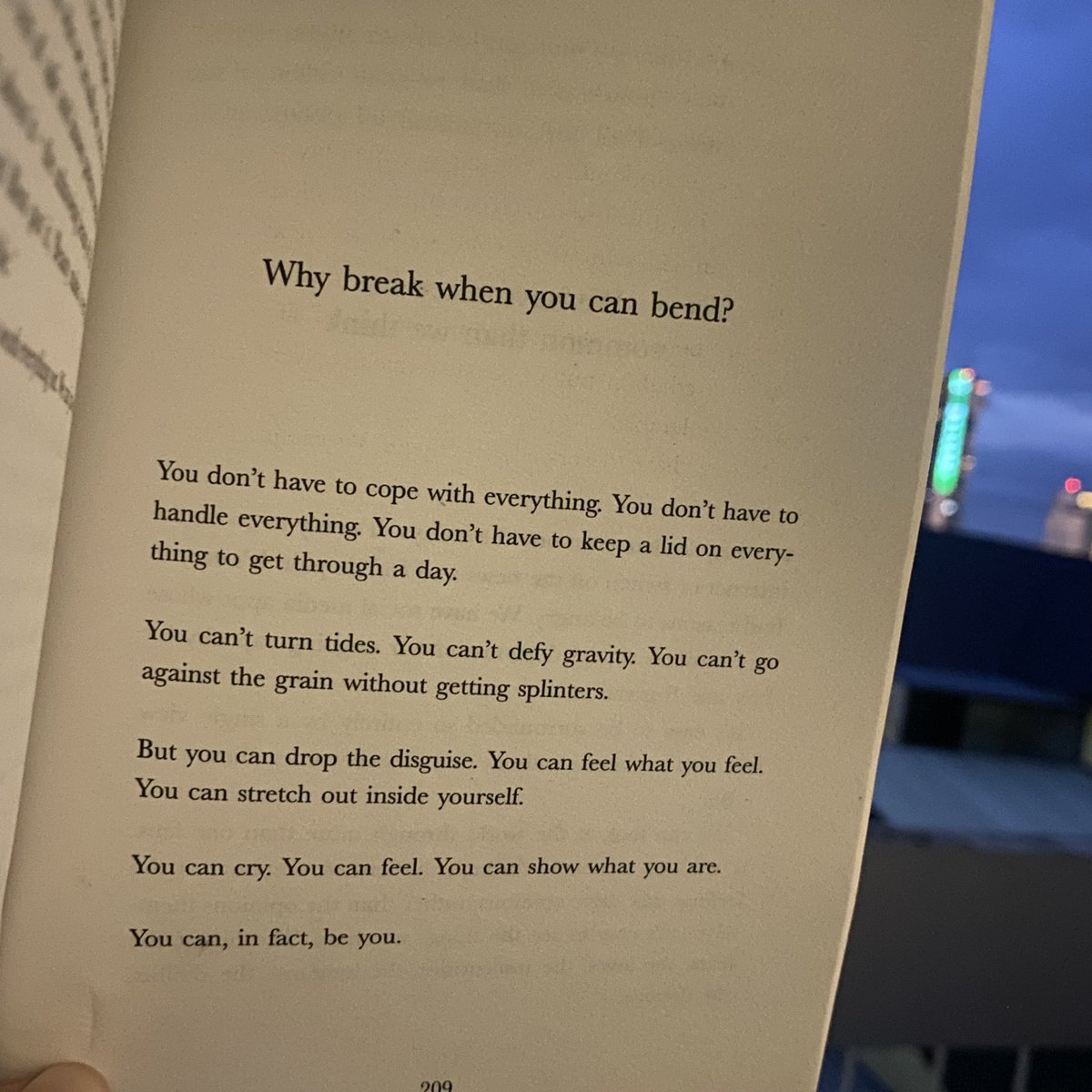 sunsetwith's tweet photo. comfortable balcony with the comfort book https://t.co/zxVhmB5sao