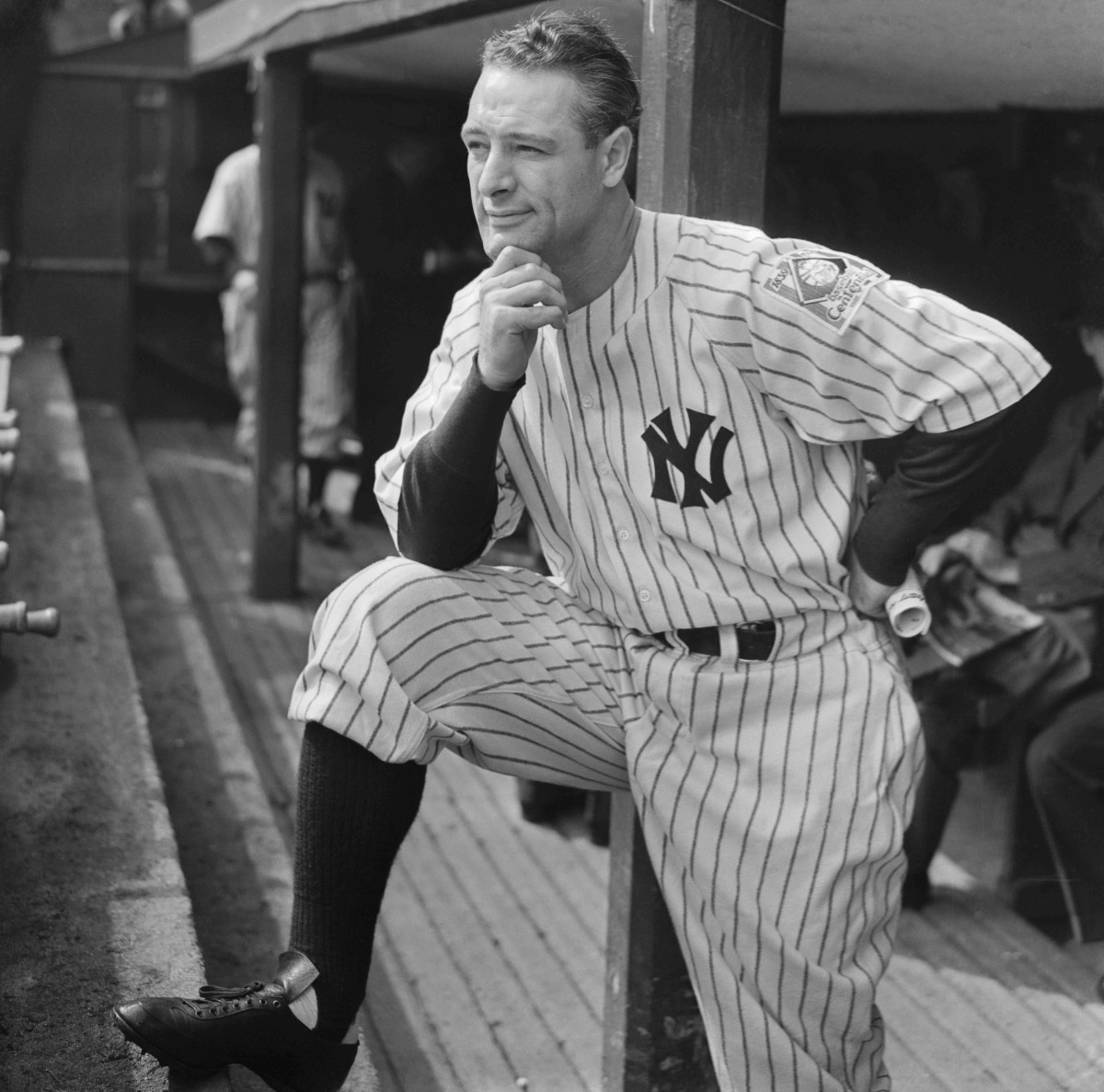 ouroldballgame's tweet photo. Today, our account will be devoted to Lou Gehrig. https://t.co/axtYZ24xsp