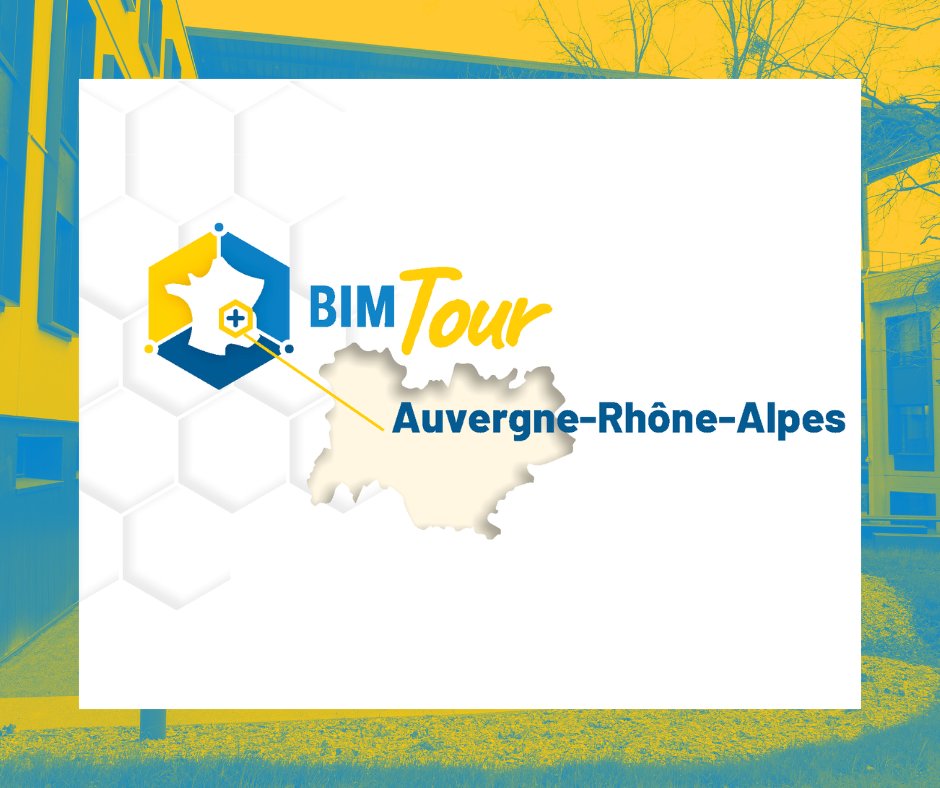 📆 jeudi 6 juillet 2023 : le BIM Tour s'arrête en Auvergne-Rhône-Alpes au campus Région du Numérique : venez découvrir des projets #BIM à taille humaine réalisés dans votre région et rencontrer les professionnels qui les ont menés. campusnumerique.auvergnerhonealpes.fr/evenement/bim-…