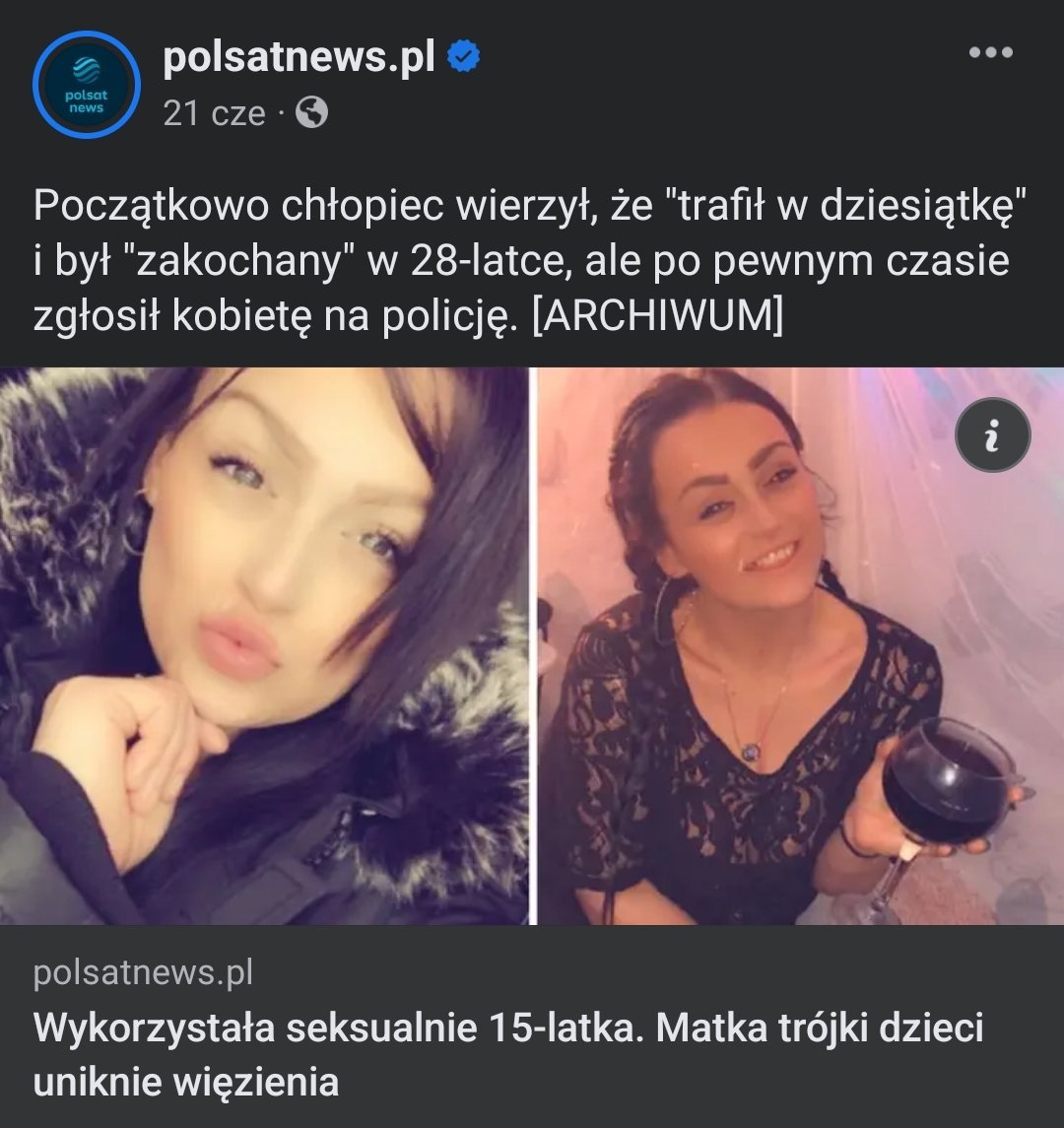 heretyczka_'s tweet photo. 28letnia kobieta odurzyła 15-letniego chłopaka alkoholem i narkotykami, a później wykorzystała seksualnie. Komentarze pod tym artykułem pokazują problem podejścia do gwałtu na chłopcach/mężczyznach. 1/9 https://t.co/VJFuDKFeLQ
