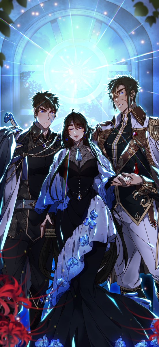 Niingyoo's tweet photo. OC // I draw it some weeks agoo but yeah hahhahaa
The Mashiba Siblings 
Hiroshi ; Ayame and Kenta 👀💕
#owncharacters #ocart https://t.co/zRRFiWj9tb
