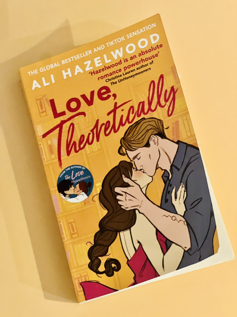 ‘That’s not how love works, Elsie. But don’t worry for now. I’ll show you.’

Love, Theoretically might be my favourite of Ali Hazelwood’s novels. Adored this one!

#readingromance 
#booktwt 
#amreading
#lovetheoretically