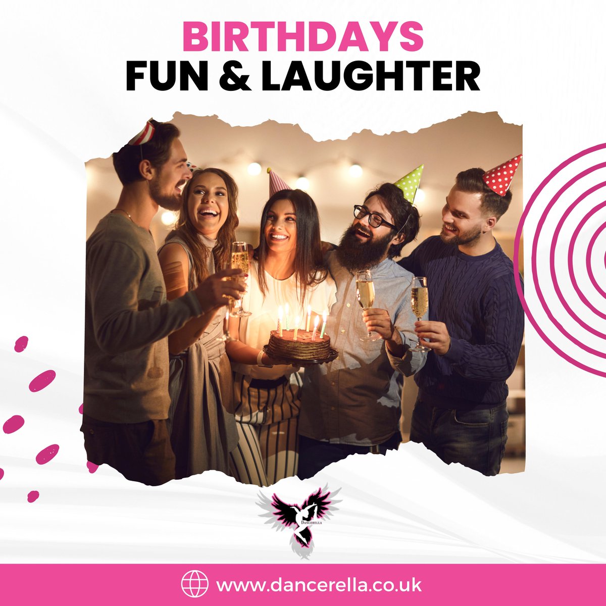 DancerellaUK's tweet photo. Birthdays are supposed to be celebrated, and we have the perfect activity for you! Dancerella will provide a fun dance workshop that will have party guests laughing whilst having fun!
1.5 hours
Flexible Location
£20.00 Per Person
Celebrant goes free
-------

#dancerella #dance https://t.co/sZup8gLsoQ