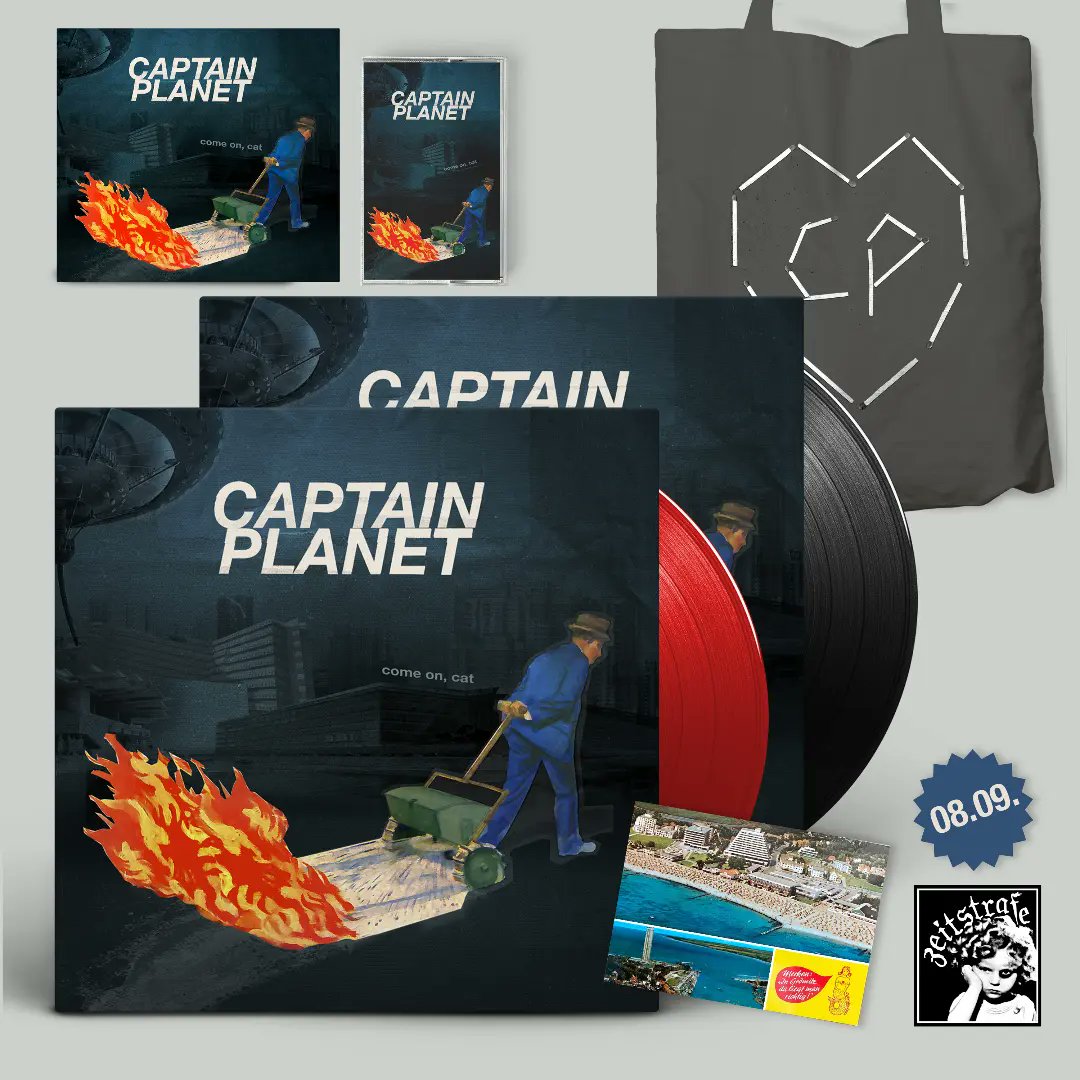 cpt_planet666's tweet image. Moin liebe Leute, das hier ist ein Anfang!

Am 08.09.2023 erscheint unser neues Album "Come On, Cat".
Dazu spielen wir einige Konzerte. Wir sind jetzt schon wahnsinnig aufgeregt.

Pre-Order &amp;amp; Tickets -&amp;gt; ghvc-shop.de/captainplanet

❤️❤️❤️

C*P