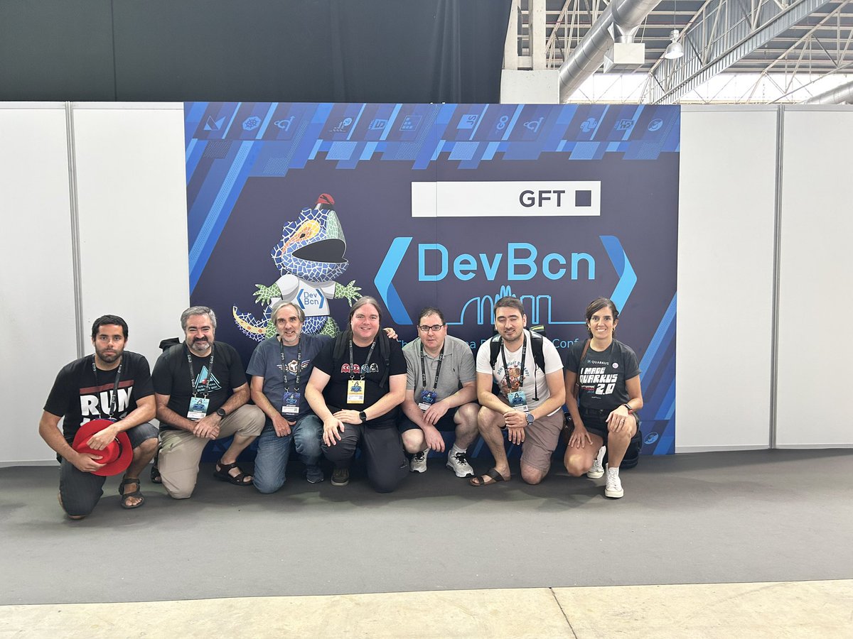 MadridJUG's tweet image. Algunos de los Juggers de Madrid en #devBcn23