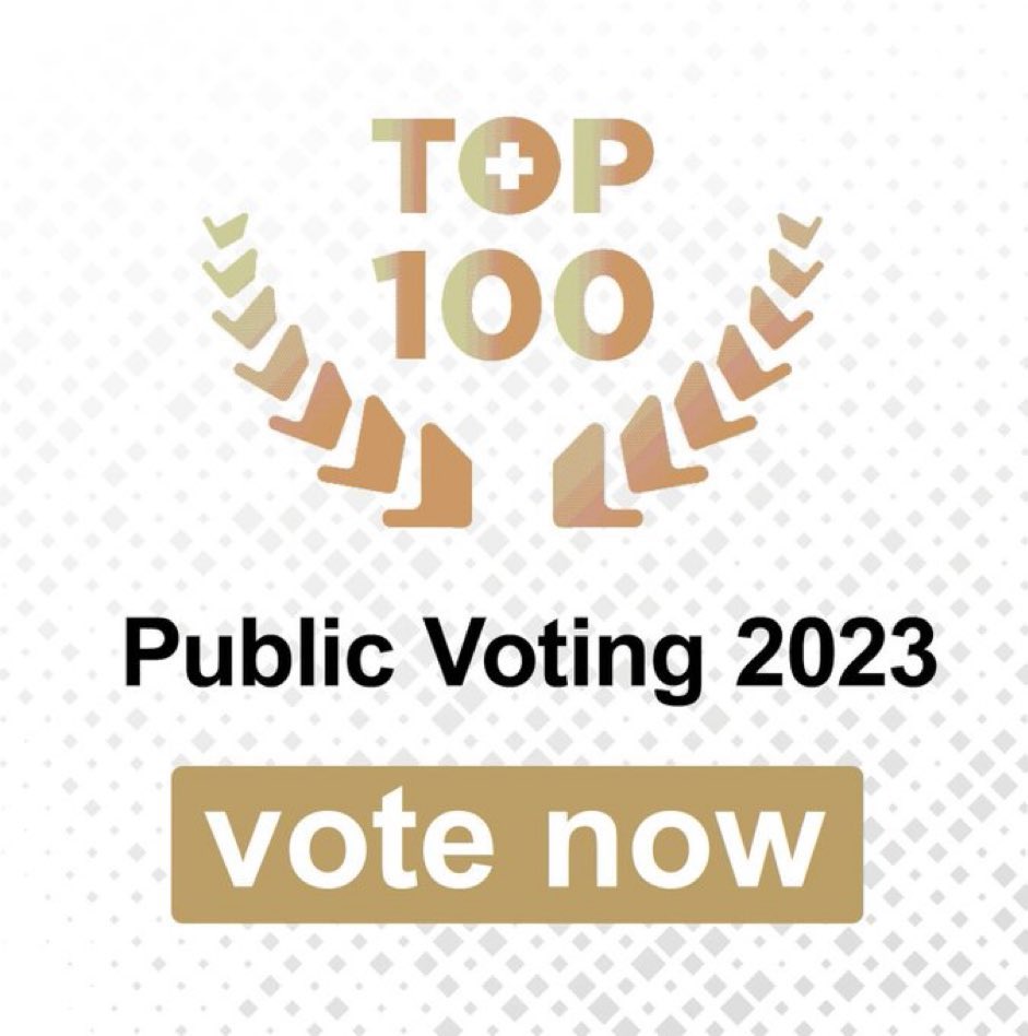 Vote now for the most promising Swiss startup in the TOP 100 Public Voting 2023: top100startups.swiss/publicvoting #TOP100SSU