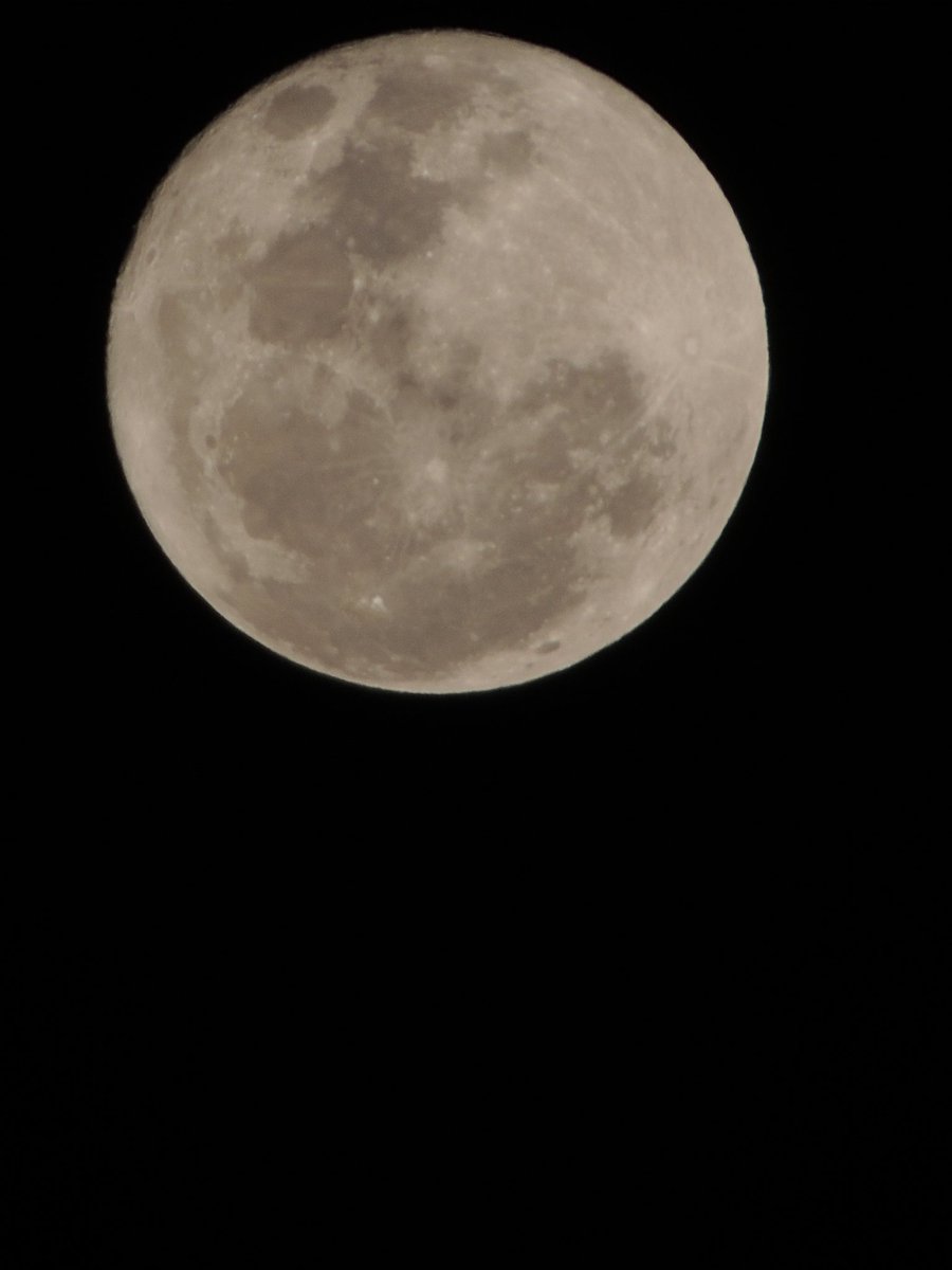 La super luna desde Paraguarí 🌕