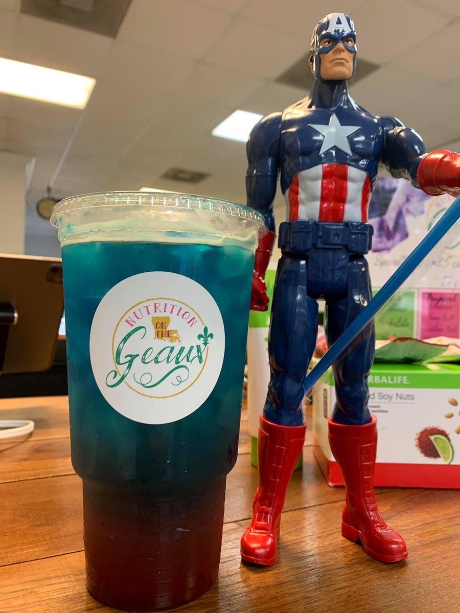 Nutrition2Geaux's tweet photo. We’re open all day from 7:00-6:00pm so come enjoy the drink of the day “Captain America” 🇺🇸 loaded tea… You can get them dry or made ready to go… 
Add hydration to keep your body hydrated in this heat🥵 … 🇺🇸🇺🇸🇺🇸🇺🇸🇺🇸🇺🇸🇺🇸🇺🇸🇺🇸🇺🇸🇺🇸🇺🇸
225-256-3253 … DoorDash your Favorite teas https://t.co/A2YFVwD5dt