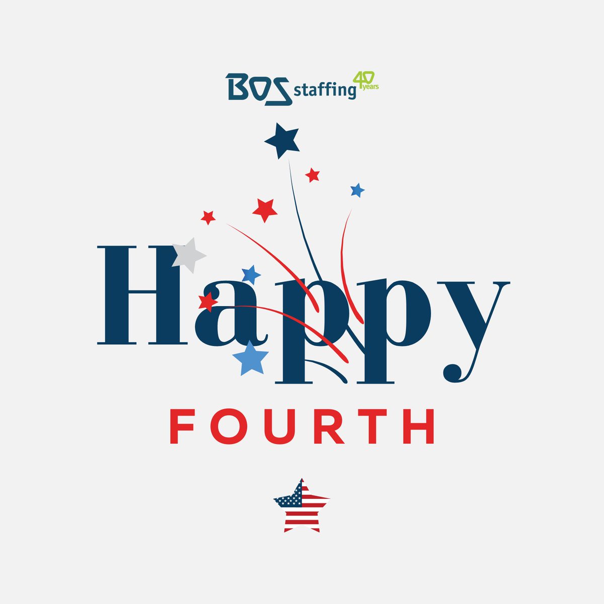 BOS_Staffing's tweet photo. Let freedom ring! Happy 4th of July from BOS Staffing. https://t.co/RIjHq7n18M