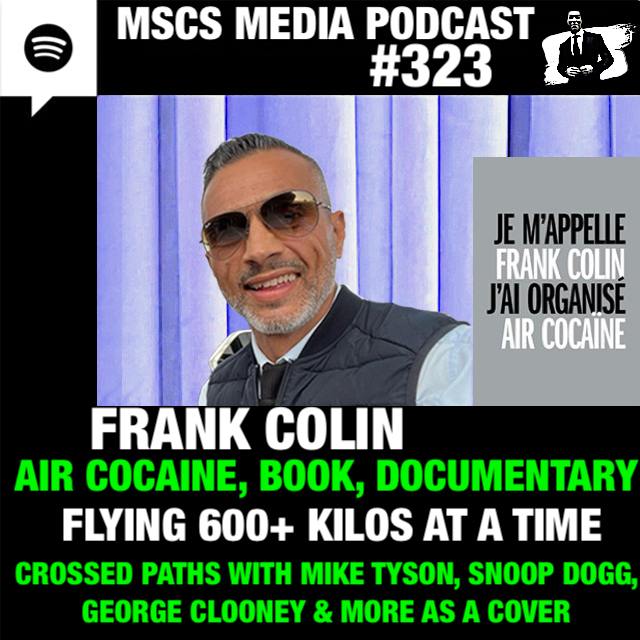 Frank Colin – Air Cocaine, Sentenced For 26 Suitcases, 680 Kgs Of Cocaine On A Jet | Mscs Media. Full Video Episode: spoti.fi/435oECT 
Frank Colin, dubbed the ‘Air Cocaine’. Book: ⁠bit.ly/AirCocainebook⁠ or ⁠⁠a.co/d/6RRdZ6j⁠⁠⁠ | IF: