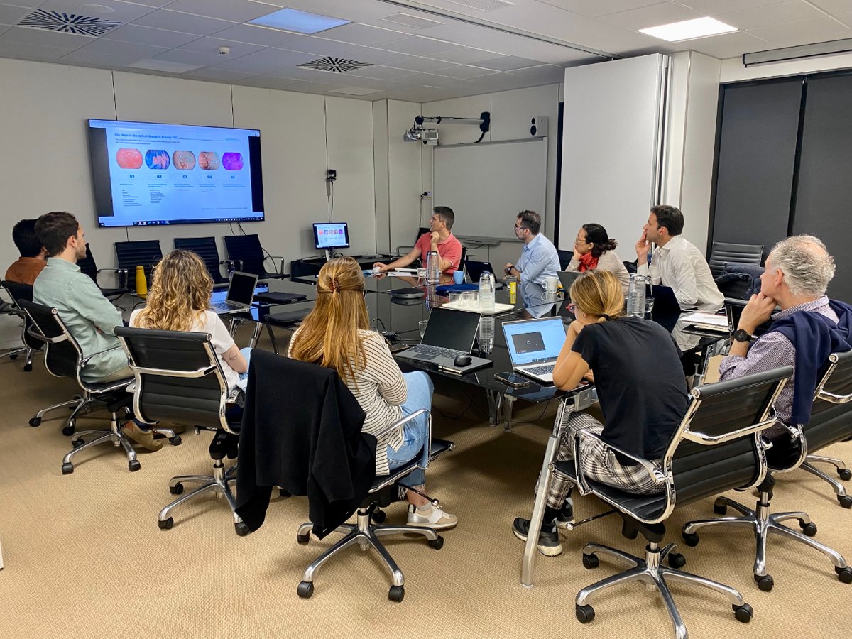 althaiamanresa's tweet photo. ℹ️ El @goesgroup organitza una trobada d’experts internacionals per debatre sobre el diagnòstic òptic i l’ús de la IA en l’anàlisi de pòlips colorectals. També van aprofundir en els continguts del curs #TODearlyCRC.
🔗 https://t.co/f5BdzGsCvC
#althaiamanresa #LODIPstudy https://t.co/okxc4GUEs4