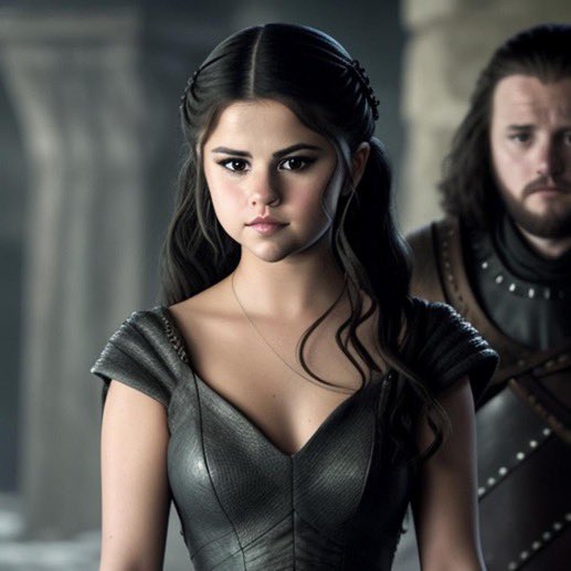 starsbIeedin's tweet photo. Selena Gomez as a game of thrones character https://t.co/qDHeQXVLk0