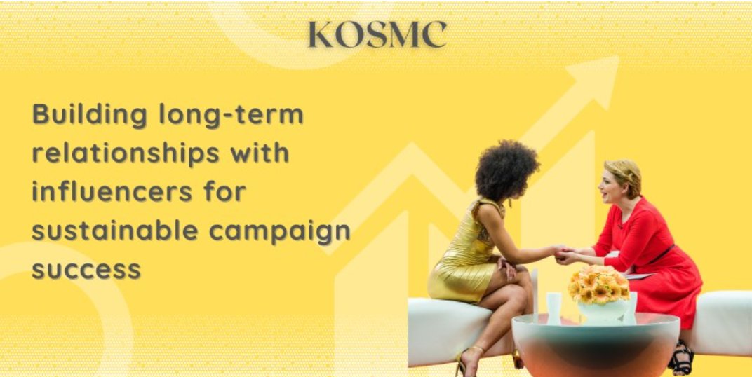 kosmccreators's tweet image. Long-term relationships with influencers? We're in it for the long haul! Clear expectations, authentic bonds, and open communication lead to success. Let's build a tribe that takes over the influencer world!
Read More:t.ly/nooE
#kosmc #Influencer #relationship