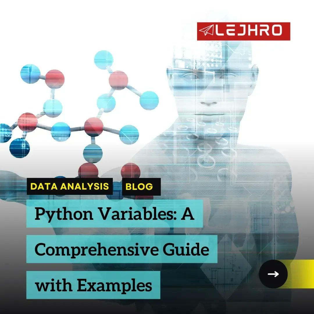 lejhro's tweet image. Explore the different variable types in Python with some relevant examples. Read the blog to gain more insights.
lejhro.com/blogs/python-v…
#dataanalytics #python #pythonvariables #pythonlearning #blogpost #explorepage #readmore #lejhro #lejhrobootcamp
