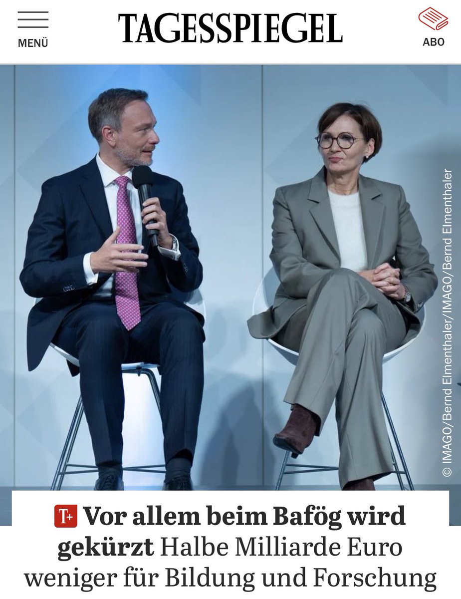 Viele wissen nicht: Fachkräftemangel bekämpft man am klügsten durch Studienabbrüche wegen Geldmangel