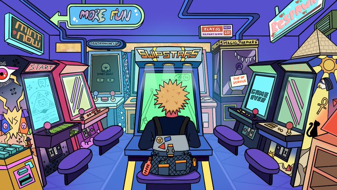 DarknessPixie 🧚‍♀️ - First time doing a widescreen concept art for @ZenRepublicNDM 👾 Still lots to learn on perspective side 😮‍💨 https://t.co/tS8eoJOcND