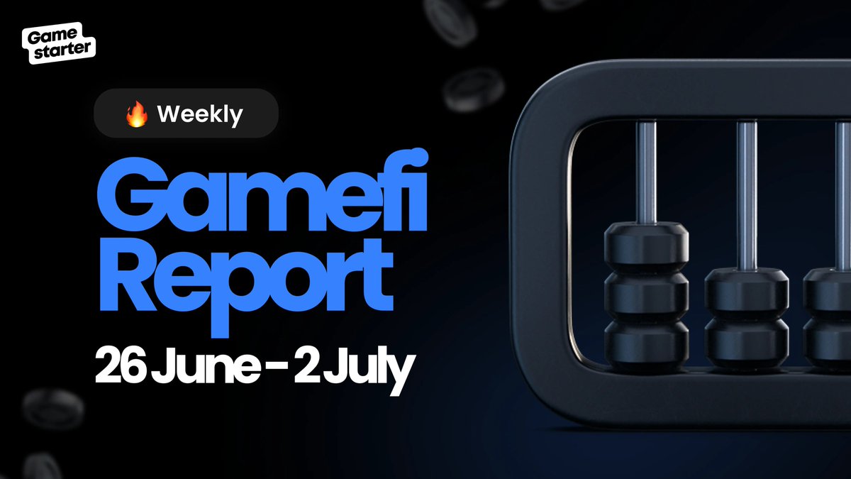 gamestarter's tweet photo. Prepare for a thrilling journey into the vibrant universe of #Crypto &amp; #NFT ! 🎮

Our most recent Weekly GameFi Market Digest serves as your gateway to the pulsating events and pioneering figures from the past week. 🌟

Discover more: https://t.co/JWXL9Kxvlu https://t.co/WUAdM2tvxW