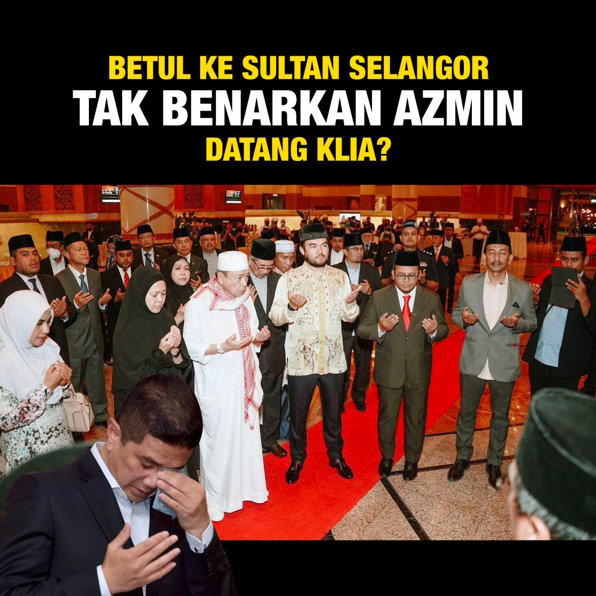 lady_bugg11's tweet photo. Azmin ali nih Lepas kalah PRU15 terus gila gamaknya. Membuat pengumuman tanpa perkenan Sultan tentang pembubaran dun baru ni membuat Sultan murka. 
Padan muka tak dapat kebenaran sambut Sultan Selangor di KLIA.. 

Alhamdulillah MB Selangor jugak yang terbaik malah disayangi.. jemin tu teruskan meroyan!