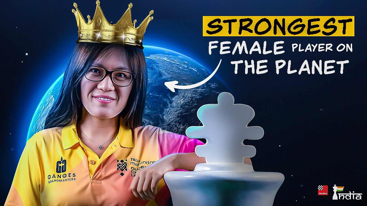 ChessBase India on X: Hou Yifan is currently the strongest female chess  player. At the end of Global Chess League, we caught up with her and spoke  about her feelings for the