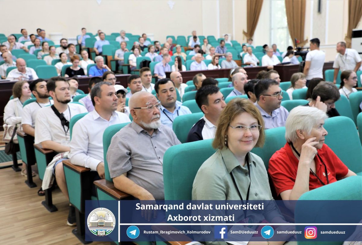 #Янгиликлар
 “Магнит ҳодисалар ва кўп функцияли магнит материаллар” мавзусида халқаро конференция ўтказилмоқда...
samdu.uz/cy/news/45093