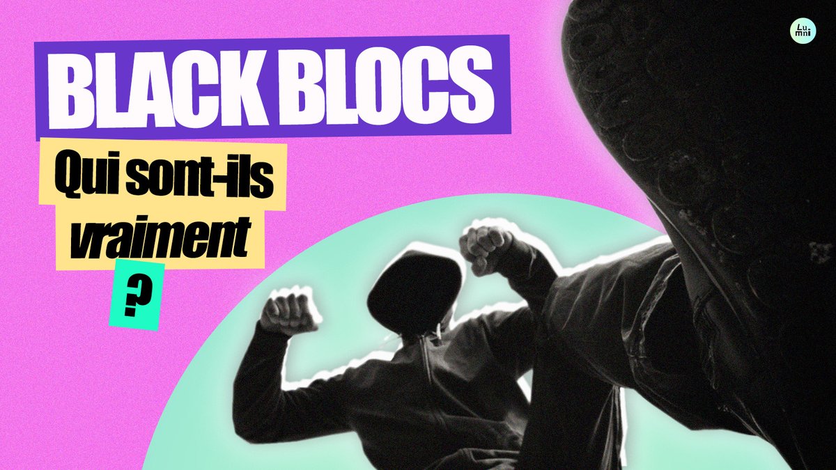 🥷 Ils sont souvent vêtus de noir, visage dissimulé, et font bloc contre le système établi. Ce sont les #BlackBlocs. #DécodActu décrypte l'origine et les actions de ce mouvement radical et controversé👉 bit.ly/448jnM5