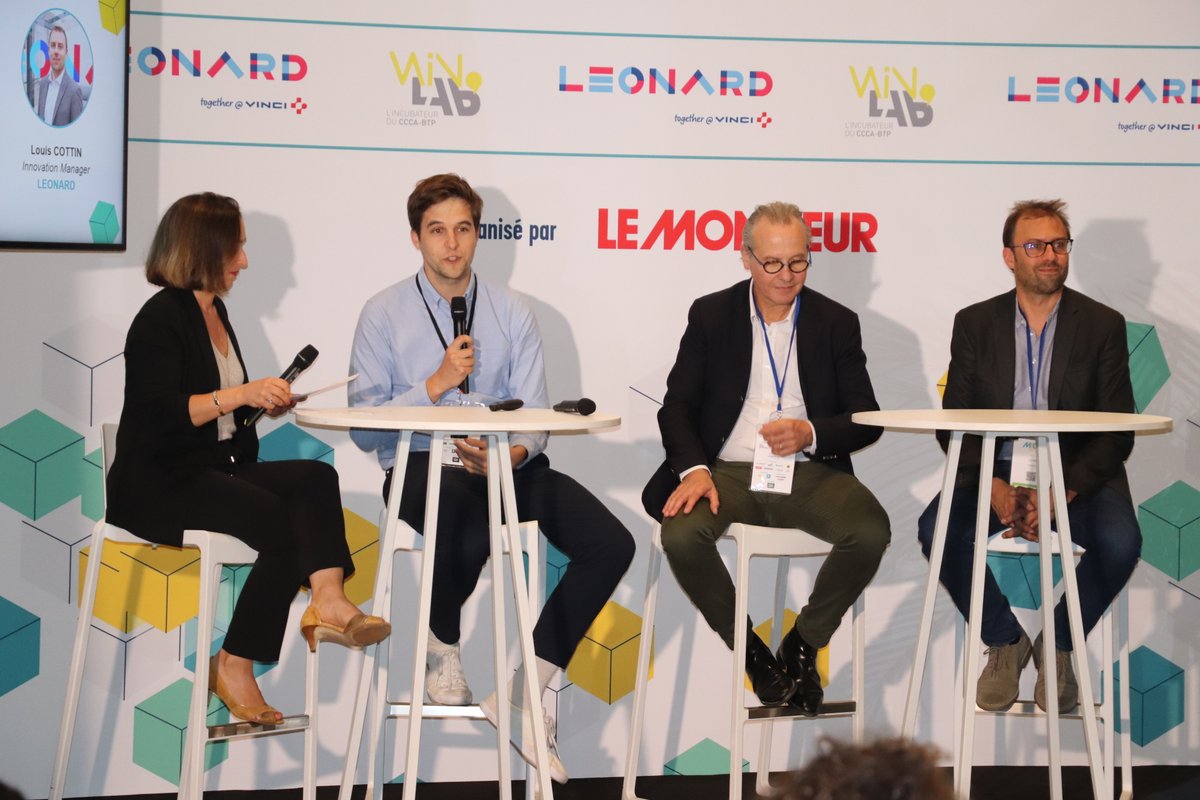 WeAreLeonard's tweet photo. 🎙️Les débats reprennent cet après-midi au #MIDLAB avec le RETEX d'INEX Circular. Cette start-up, incubée chez Leonard, collabore avec @VINCIConstruc pour déployer leur solution digitale permettant de connecter les producteurs de terres excavées aux recycleurs. En savoir plus 👇
https://t.co/OCvdSU2Ixm
#MID23