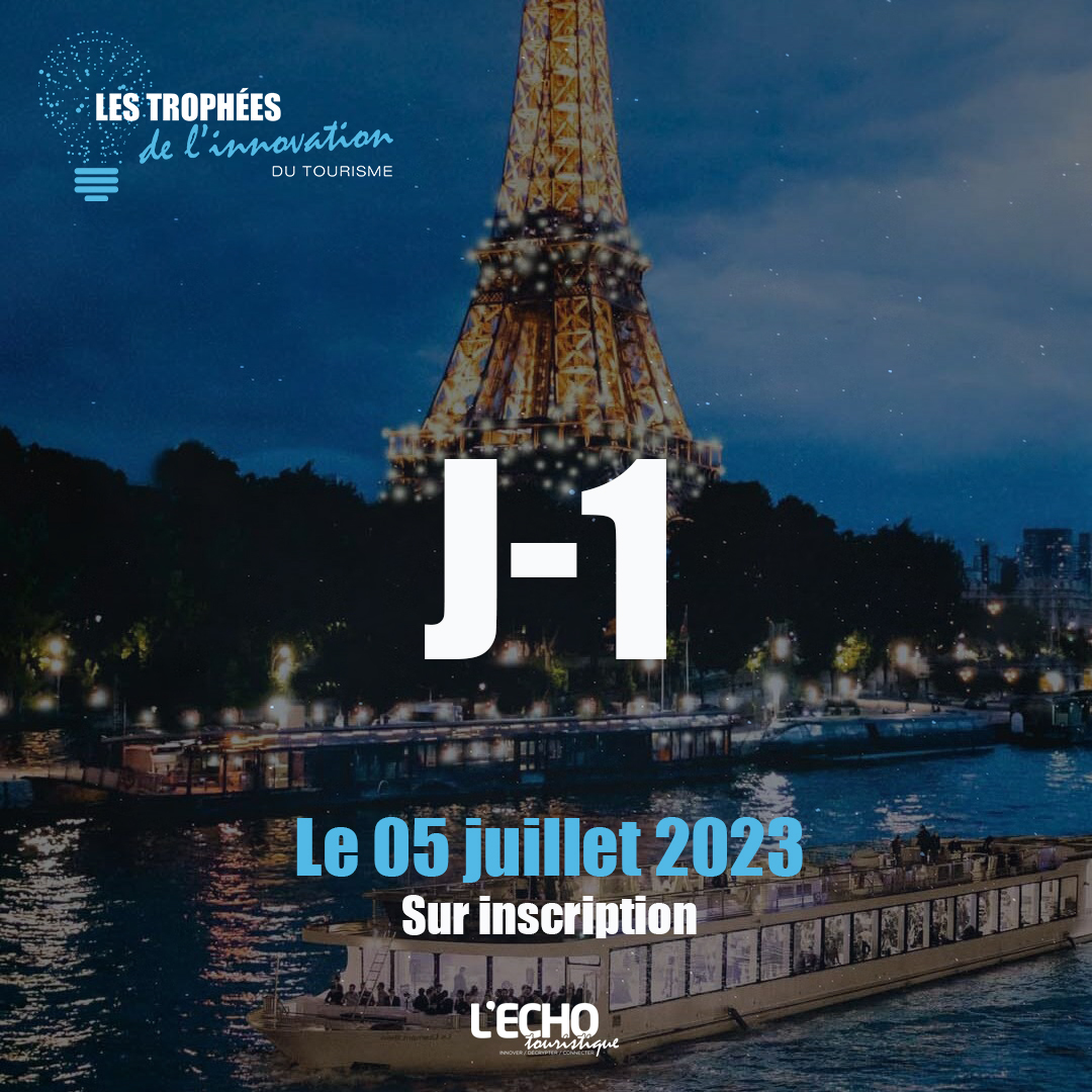 echotouristique's tweet photo. Rendez-vous demain pour la grande soirée des Trophées de l'Innovation du Tourisme ! 🏆

Nous vous attendons dès 19h au Pavillon Seine (Diamant Bleu) pour une cérémonie d'exception  🍾

#TropheesInnovation23 https://t.co/GCzYFFLjND