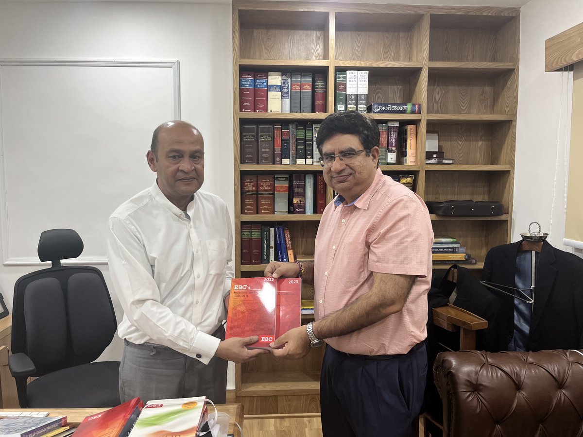 EBC Bare Acts presented to Justice Yashwant Varma, Judge, Delhi High Court.

#easternbookcompany #ebcwebstore #bareacts #ebcpublishing #lawbooks #scconline #legalknowledge #legalupdates #lawstudent #legalresearch #legalstudies #ebc #bareacts2023