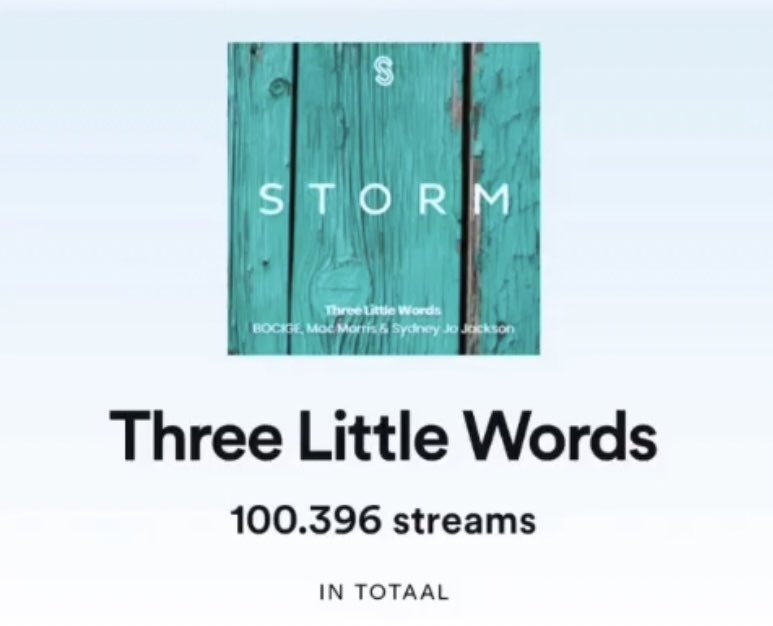 Had the pleasure of being one of the writers on this✨congrats on 100k streams 🙌 #Spotify #outnow #jkeys
