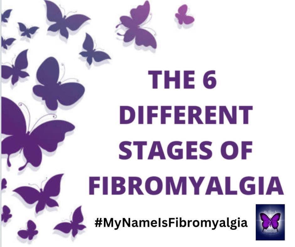 fibromyalgiast1's tweet photo. Hello Everyone

When you are diagnosed with fibromyalgia one of the first things to go through our head is “IS THIS ILLNESS PROGRESSIVE”.

Many doctors will tell you it’s not, so if that was the case how come most of us seem to go through “SIX DIFFERENT STAGES OF FIBRO”

STAGE 1: You will find you start to experience more pain and fatigue than you have before. You may still be able to work but you know something is not right, so you go to the doctors.

STAGE 2: You are in pain a lot and are taking over the counter pain killers which don’t help, and you realise the Pain is not going to go anytime soon. You may still be working and spending time with family and friends but feel a lot of pain and fatigue almost every day.

STAGE 3: You are in constant pain and constantly tired. You question if you will ever function normally again. You are thinking of giving up your job and you start to turn down invites from family and friends as all you want to do is rest all the time. At this stage you start to feel more alone. This stage can last for Years.

STAGE 4: You have pain all the time and good days are few and far between. When you do have a good day, you do as much as you can knowing you will pay tomorrow.

By this stage you have stopped working, friends and family make plans without you, people start to think your using fibromyalgia as an excuse for not doing things as Stages 1-3 you could do so much more. You feel alone, isolated, worried, emotional and sad. This Stage can last Years.

STAGE 5: You will have stopped working, may be claiming benefits and have to have someone help you. Your very sore, cry a lot and feel like a prisoner in your own Body. You find it is only other “FIBRO WARRIORS” that understand your predicament and you wish family and friends understood the condition more.

STAGE 6: “THE FINAL STAGE”. Fibromyalgia is now your lifestyle. Most of your friends are people also living with the condition. It is easy to feel overwhelmed in this Stage. You tried to do what you can but feel guilty you’re not pulling your weight at home, and you feel you are a burden.

Hope we have opened your Eyes to the different Stages you will go through. 

I am Stage 6. Which one are you?

#mynameisfibromyalgia 
#theultimateguidetofibromyalgia
#Spoonie 
#Fibromyalgiaisreal 
#fibrolife 
#invisibleillnesses 
#pain 
#chronicfatigue 
#fibro 
#livingwithfibromyalgia 
#Fibromyalgia 
#fibrosupport 
#SpoonieSupport 
#spoonies 
#chronicillness 
#fibromyalgiasupport 
#fibromyalgiafact 
#fibromyalgiaproblems 
#fibromyalgiaawareness 
#fibromyalgiapain 
#spoonielife 
#fibromyalgiasucks 
#chronicpain 
#fibromyalgiawarrior 
#fibromyalgiaproblem 
#spoonie 
#fibromyalgiafacts 
#fibromyalgiafighter 
#fibromyalgia 
#spooniewarrior