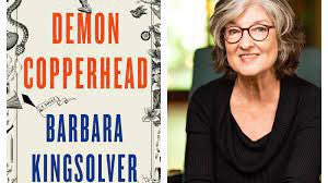 SchlowLibrary's tweet photo. There’s plenty of time to read #BarbaraKingsolver’s #DemonCopperhead, inspired by #DavidCopperfield but set in the Appalachian Mountains, so you can join our #TuesdayBookClub discussion IN PERSON, July 18 at 5:30pm. Visit https://t.co/uW4916iOmT for more details + registration. https://t.co/oDQAzXBh3N