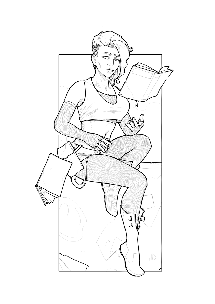 flygohr's tweet photo. Work Log No. 15 🎨🏙️
Just completed the lineart for this urban mage commission! Can't wait to dive into coloring and bring this character to life. Stay tuned for more updates 😊 #CreativeSpectrum #FlygohrsJourney https://t.co/uPtSmo8qjI