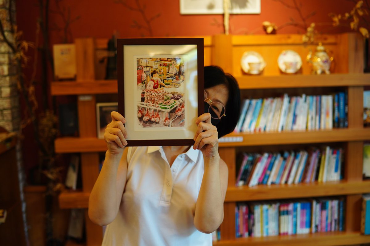 linchiangwen's tweet photo. 🔴感謝收藏作品

江汶水彩價格表：https://t.co/N3TYFvUr4j https://t.co/IfV91aZXtr
