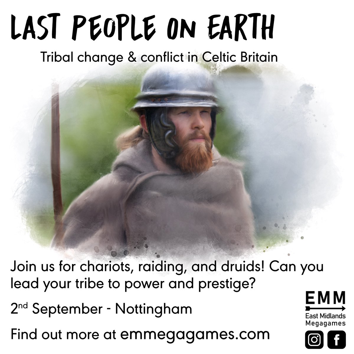 EMMegagames's tweet photo. The next EMM megagame is taking us back to CELTIC BRITAIN! Sign up here: https://t.co/glNdGOGIU1 https://t.co/7G7IlkPCPg