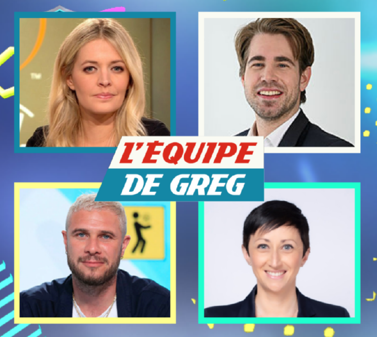 lequipedegreg's tweet photo. 🎬LES CHRONIQUEURS DU JOUR 🎬 

Autour de @GregoryAscher :

@TremoulinasB
@CR0707
@CarineGalli 
@PBouby 
@Gio_Castaldi 

@Adri_Courouble pour les infos foot' ⚽

Et bien sûr @padamecour pour la petite lucarne 📺
et le marquage à la culotte de @JonathOdonnell  🩲 😂

#EDG https://t.co/BaN28S6dki