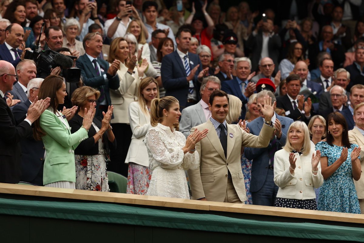 From a little boy with a passion, to a sporting legend honoured in the Royal Box at Wimbledon’s Centre Court.

Roger Federer 🫡