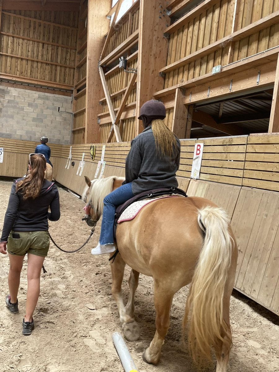 OrangeBFC's tweet photo. Frédéric Martin d’Orange et @SabineChapuis Présidente de l’association #EquiSensBFC, présentent le projet soutenu par la @FondationOrange [Appel à projets solidaires]« Venir à la rencontre du cheval pour restaurer la Relation » en partenariat avec le service Le Pas de l’ #ADEFO https://t.co/dNbNIusINg